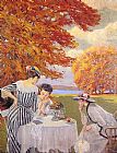 Tea in the Park by Edward Cucuel